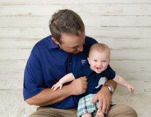 Sweet candid moment at our studio in Rochester, NY.