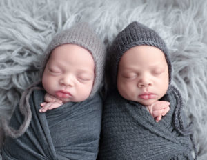 Newborn boys captured by MJ Memories.