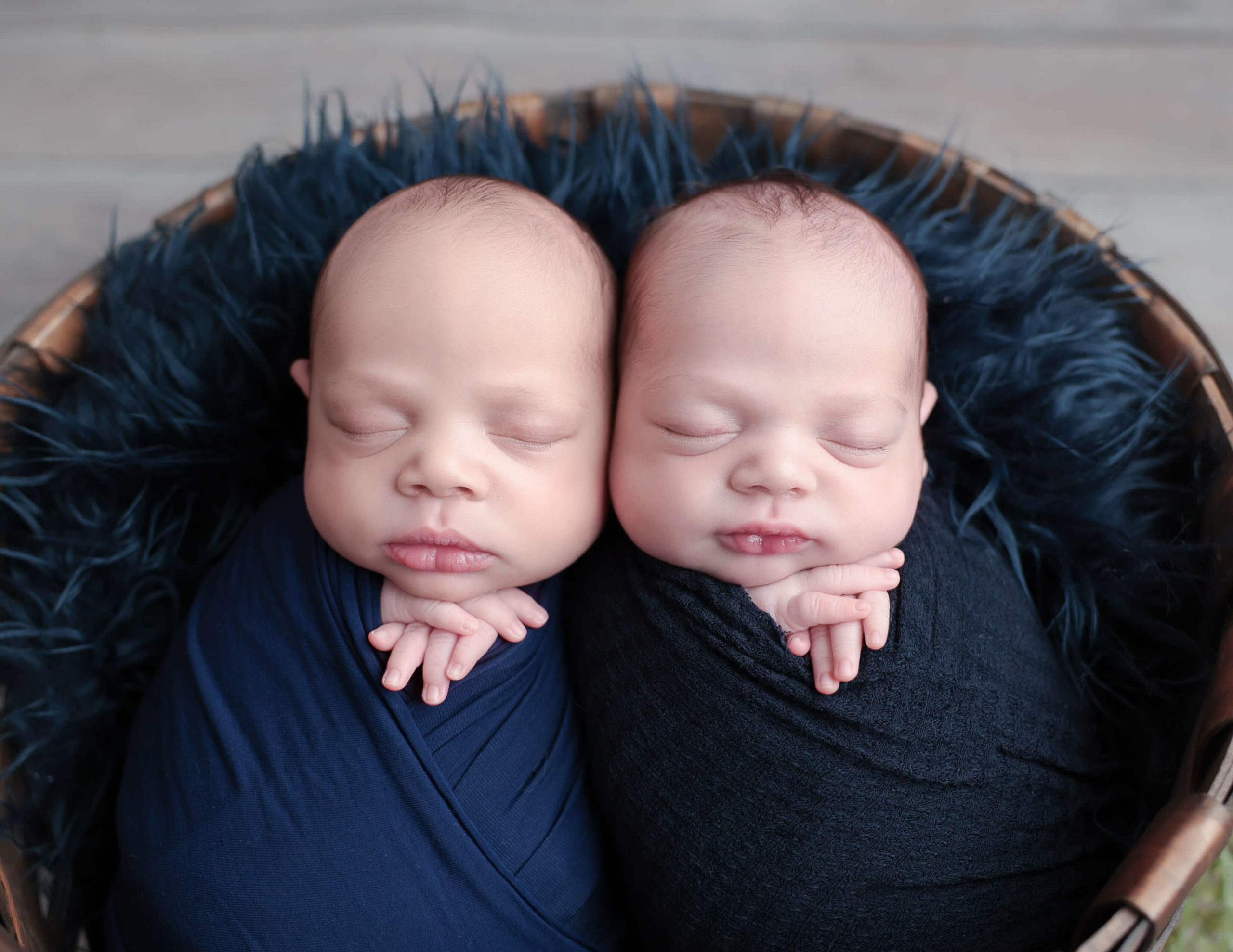 Twin Newborn Boys